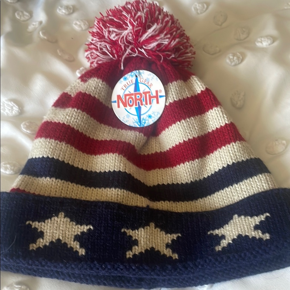 🇺🇸 Red, White, and Blue Beanie